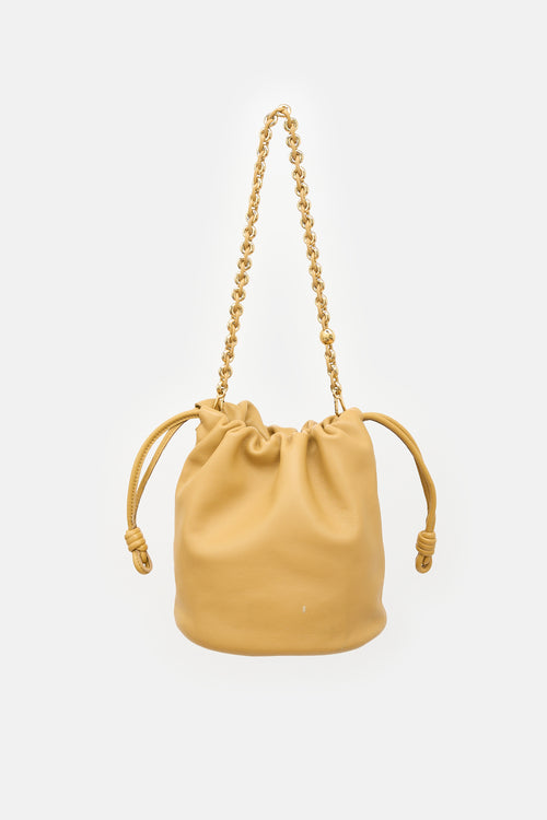 Loewe Leather Flamenco Purse Bucket Bag