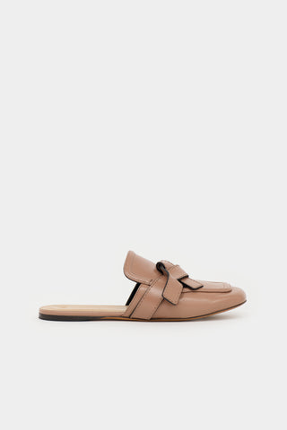 Loewe Leather Gate  Mule