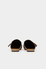 Loewe Leather Gate  Mule