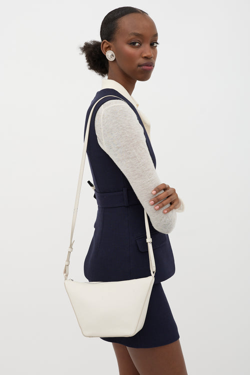 Loewe Leather Mini Hammock Bag