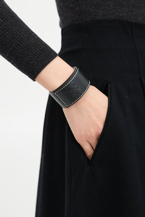 Loewe Leather Slap Bracelet