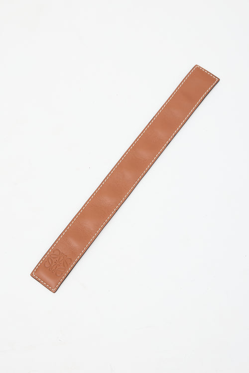 Loewe Leather Slap Bracelet
