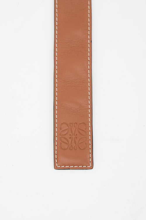 Loewe Leather Slap Bracelet