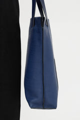 Loewe Leather Anagram Shopper Tote Bag