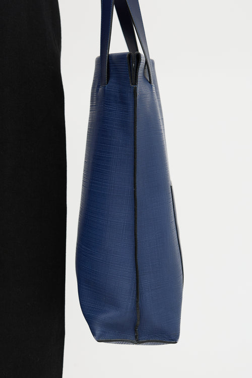 Loewe Leather Anagram Shopper Tote Bag