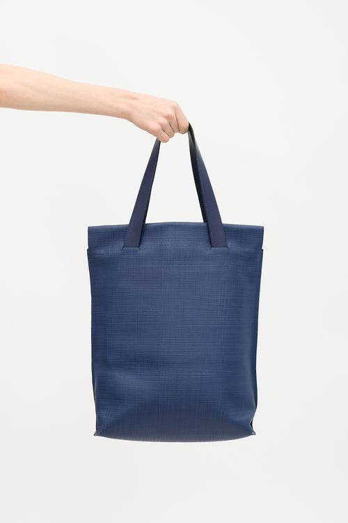 Loewe Leather Anagram Shopper Tote Bag