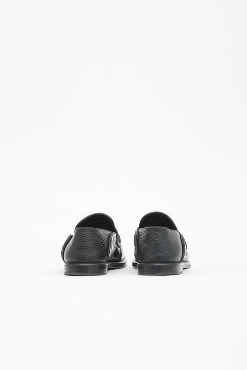 Loewe Leather Collapsible Penny Loafer