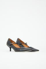 Loewe Leather Mary Jane  Pump