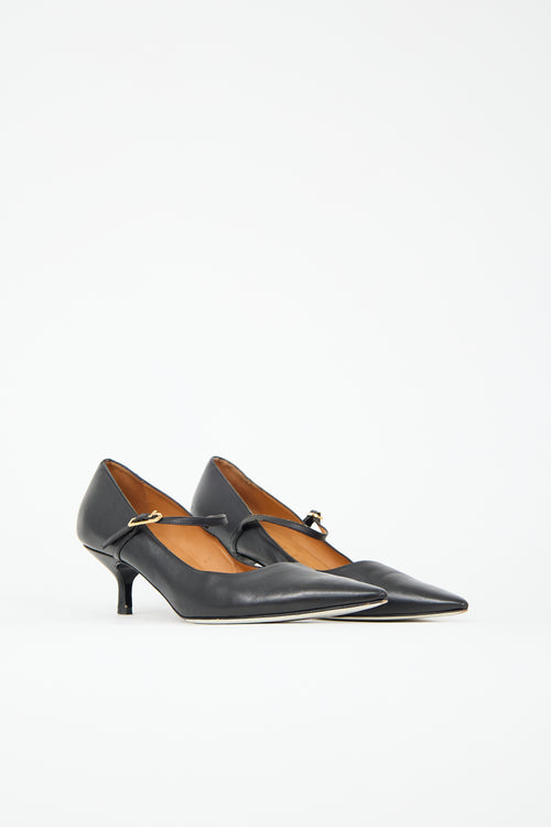Loewe Leather Mary Jane  Pump
