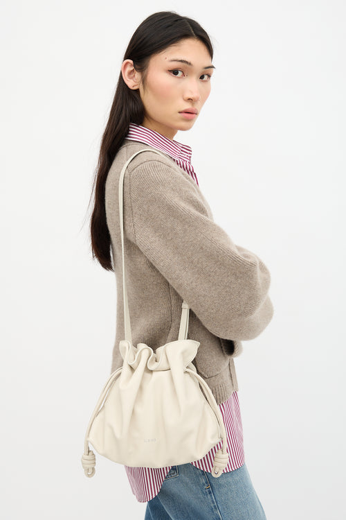 Loewe Leather Medium Flamenco Clutch Bag