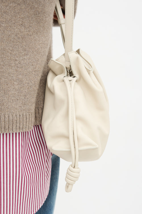 Loewe Leather Medium Flamenco Clutch Bag