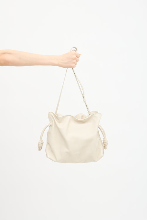 Loewe Leather Medium Flamenco Clutch Bag