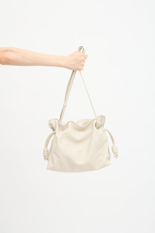 Loewe Leather Medium Flamenco Clutch Bag