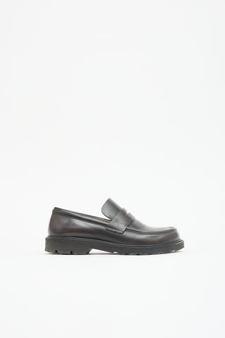Loewe Leather Penny Loafer