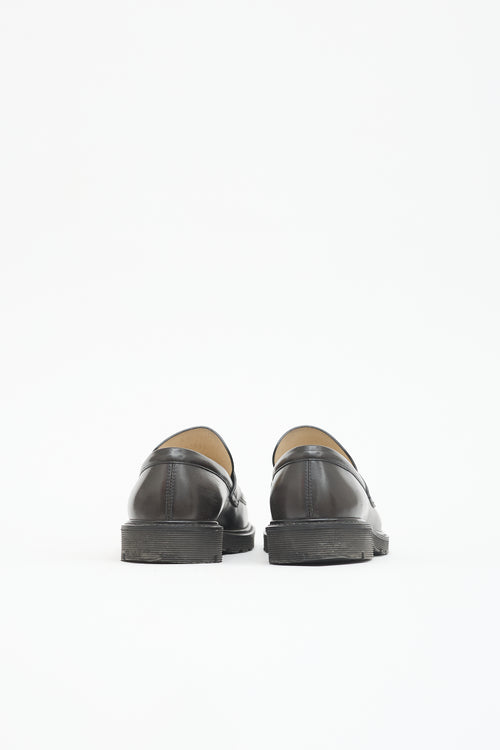 Loewe Leather Penny Loafer