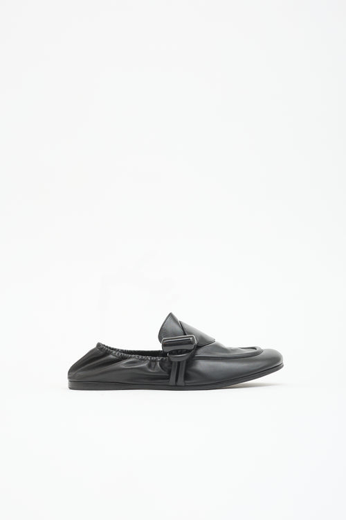 Loewe Leather Toggle Loafer