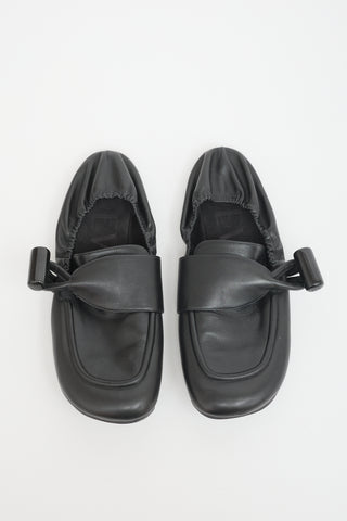 Loewe Leather Toggle Loafer
