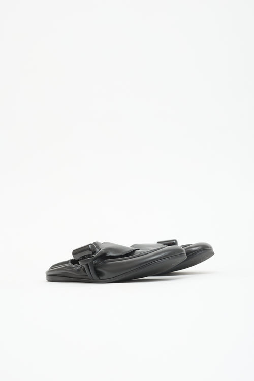 Loewe Leather Toggle Loafer