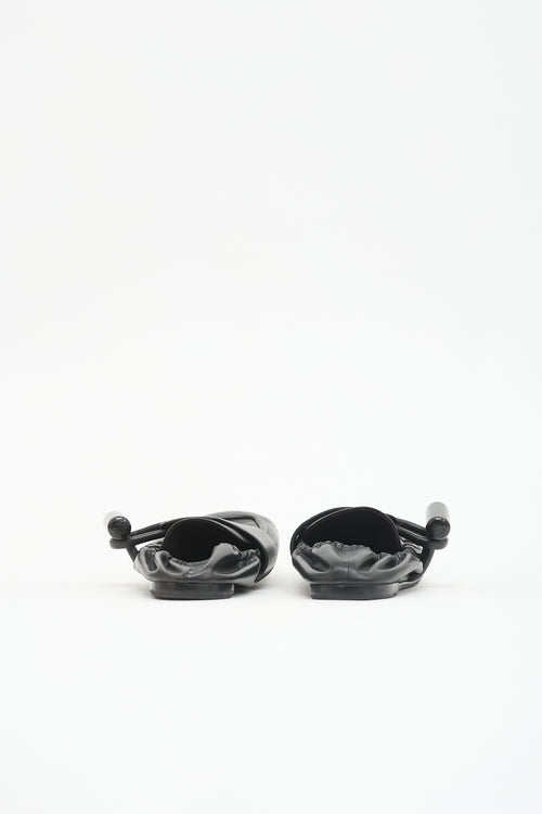 Loewe Leather Toggle Loafer