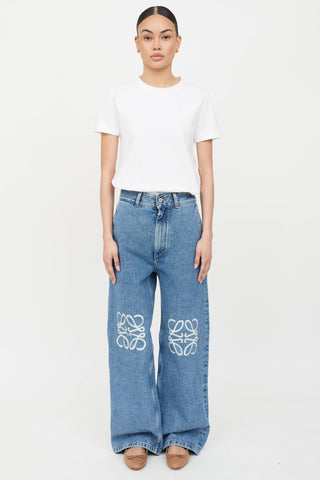 Loewe Embossed Logo Anagram Jeans