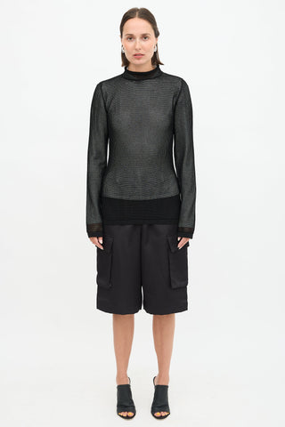 Loewe Mesh Layered Top
