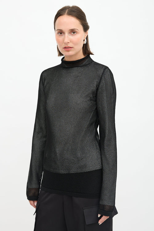 Loewe Mesh Layered Top