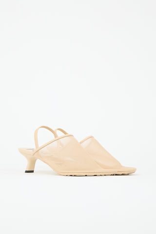 Loewe Mesh Petal Slingback Mule