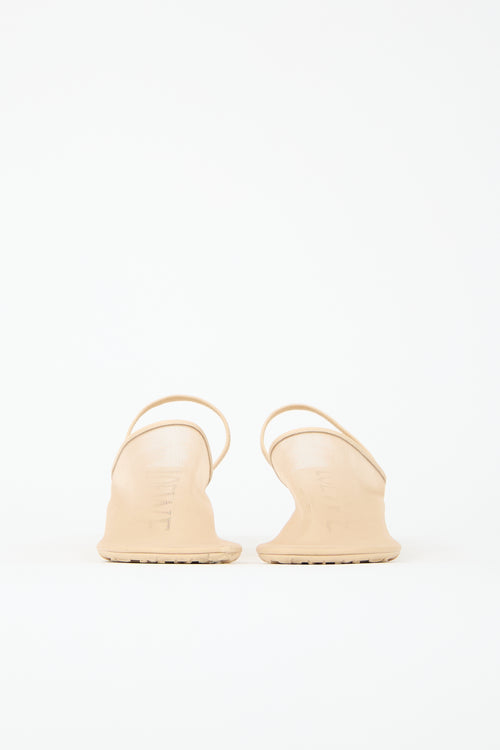 Loewe Mesh Petal Slingback Mule