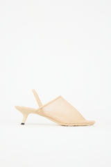 Loewe Mesh Petal Slingback Mule