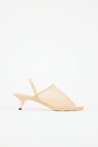 Loewe Mesh Petal Slingback Mule