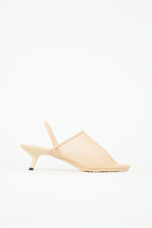 Loewe Mesh Petal Slingback Mule