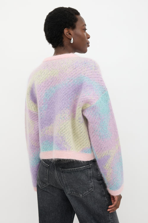 Loewe Mohair Intarsia Boxy Sweater