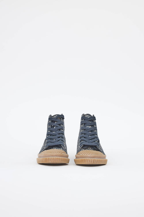Loewe Anagram High Top Sneaker