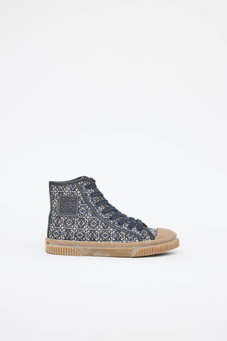 Loewe Anagram High Top Sneaker