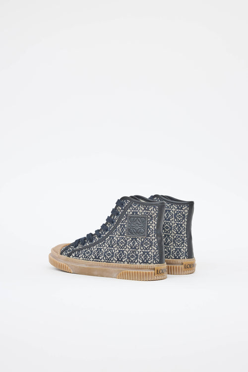 Loewe Anagram High Top Sneaker