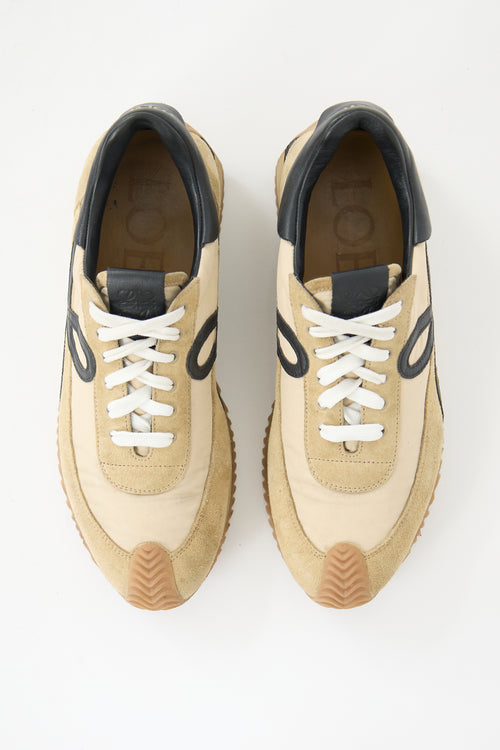 Loewe Nylon & Suede Flow Runner