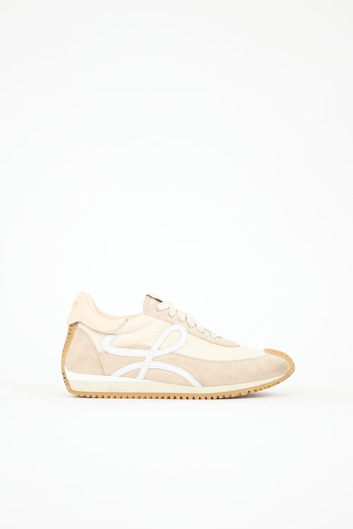 Loewe Nylon & Suede Flow Runner