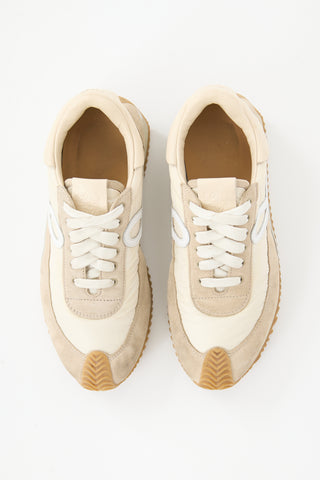 Loewe Nylon & Suede Flow Runner