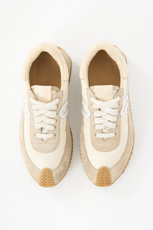 Loewe Nylon & Suede Flow Runner