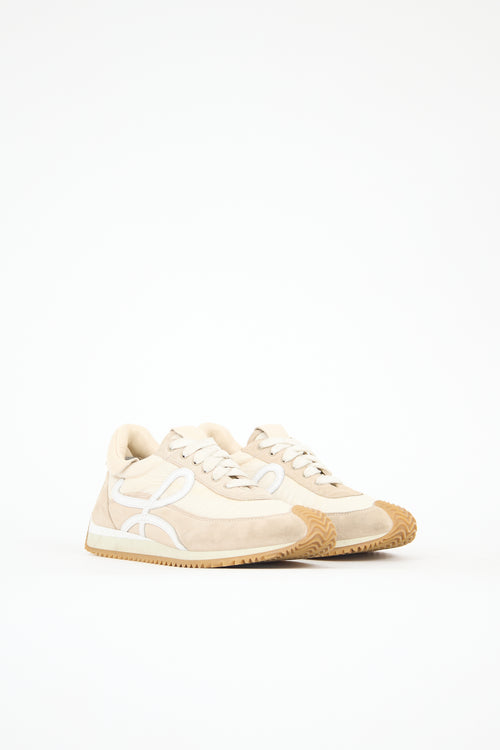 Loewe Nylon & Suede Flow Runner