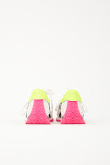 Loewe Nylon & Suede Flow Sneaker