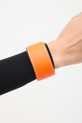 Loewe-Orange-Leather-Slap-
