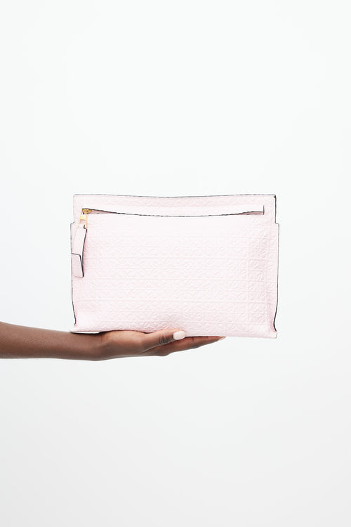 Loewe Pink Anagram T Pouch
