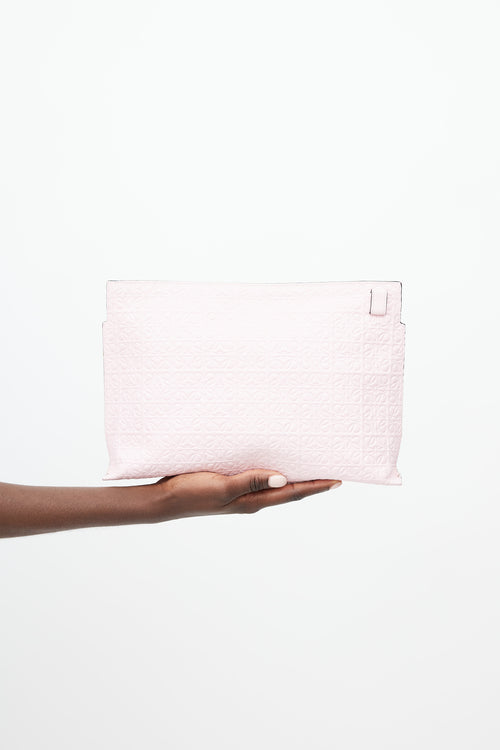 Loewe Pink Anagram T Pouch