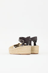 Loewe Platform Espadrille Sandal