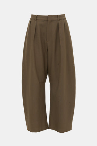 Loewe Pleated Barrel Leg Trouser