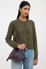Loewe Leather Flamenco Clutch Bag