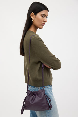 Loewe Leather Flamenco Clutch Bag