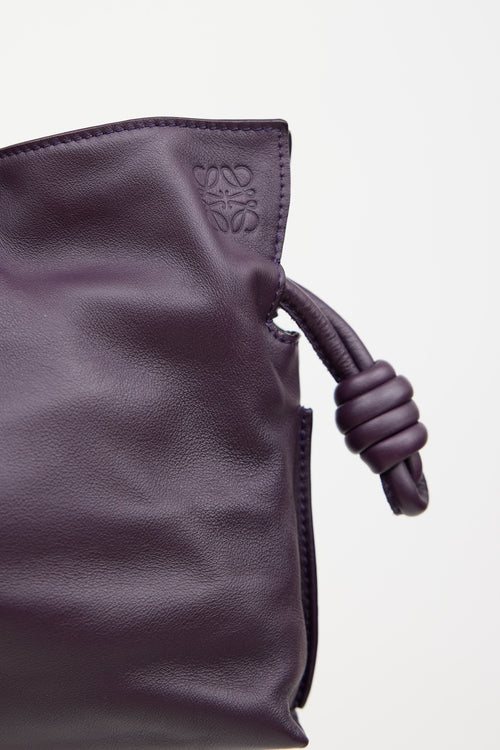 Loewe Leather Flamenco Clutch Bag