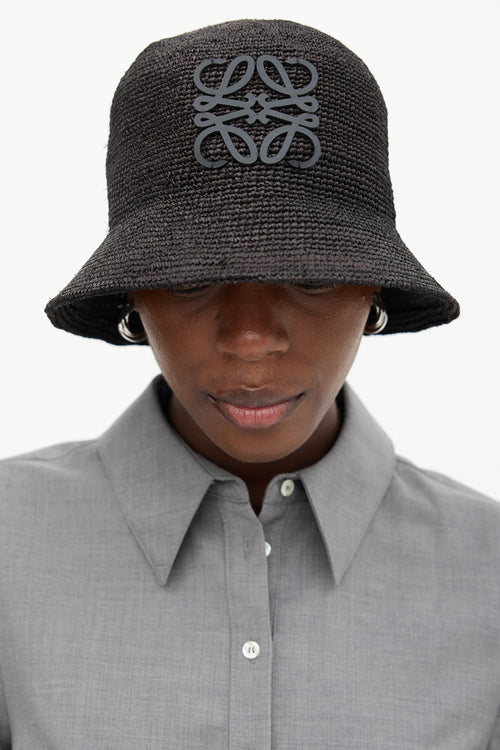 Loewe Raffia Bucket Hat